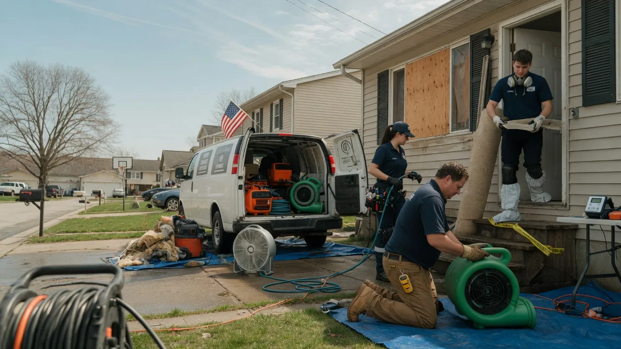 Water Damage Restoration in Jonesville, MI near me